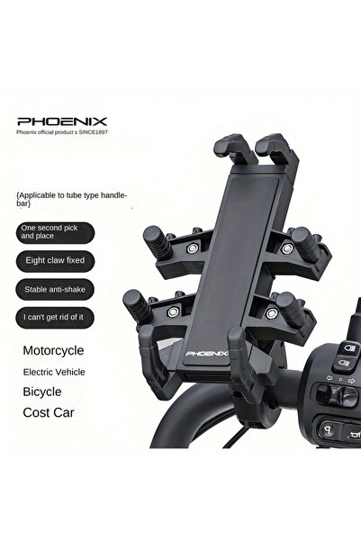 Choice1 حامل هاتف للدراجة - طراز 1 قطعة 2، قابل للدوران 360 درجة °   قابل للد...