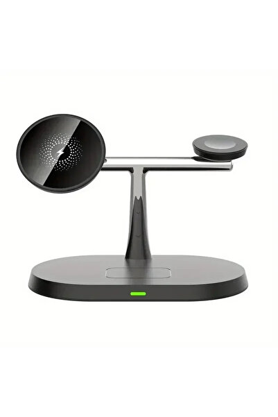 Choice VIKEFON Black 3 In 1 Opansten Magnetic Wireless Charger Stand For iPho...