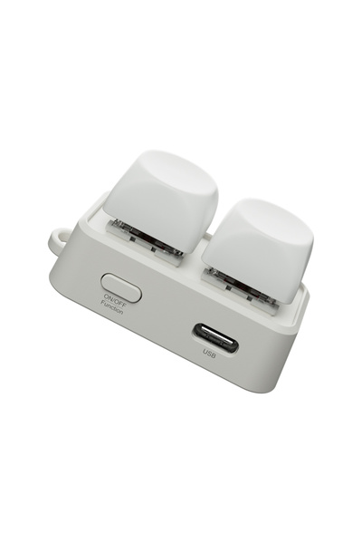 Choice WHITE HanlinyueFree2 Keyboard Phone Tablet Remote Control Bluetooth Pa...