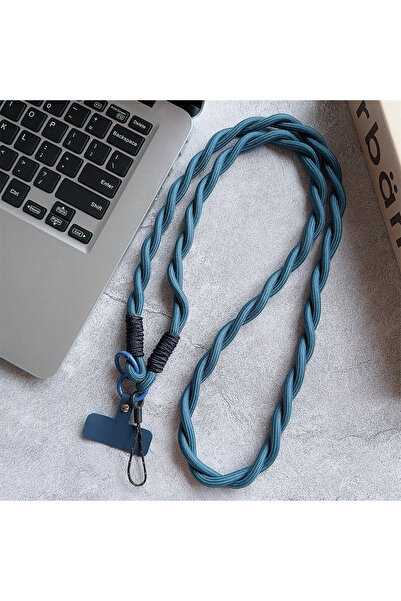 Choice1 Other Blue 1PCS Twist Nylon Strap Mobile Phone Universal Xyun Lanyard...