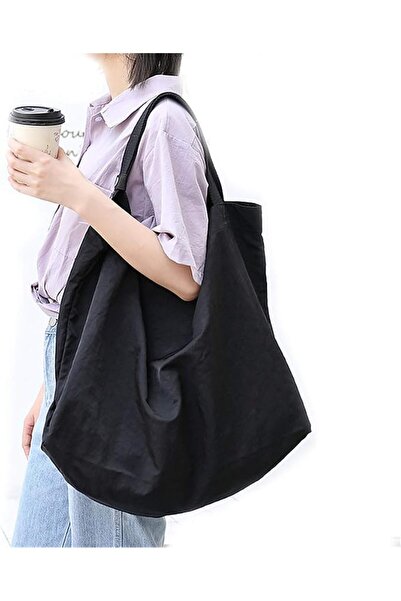 GENERAL Simple One-Shoulder Canvas Bag, Simple Large-Capacity Handbag, Casual...
