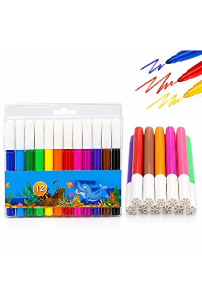 JML Carioci Colorate, set de 12, pe bază de apă, 14cm, culori asortate