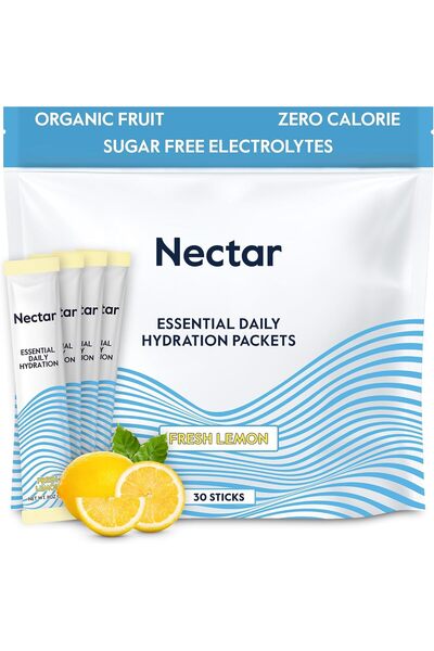nectar Hydration Packs - Electrolyte Powder Packs - Sugar-Free, Calorie-Free ...