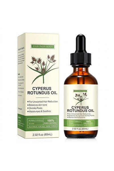 NOVA KISS Cyperus Rotundus Oil 100% Pure & for Slowing Down Unwanted Hair Gro...