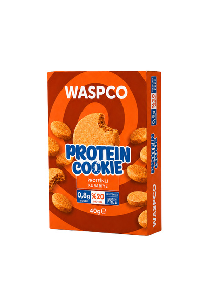 Waspco Proteinli Kurabiye 40g