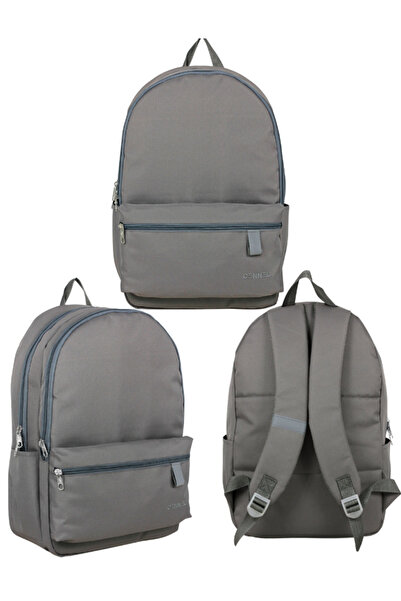 ÜMİT ÇANTA Cennec School Backpack Gray