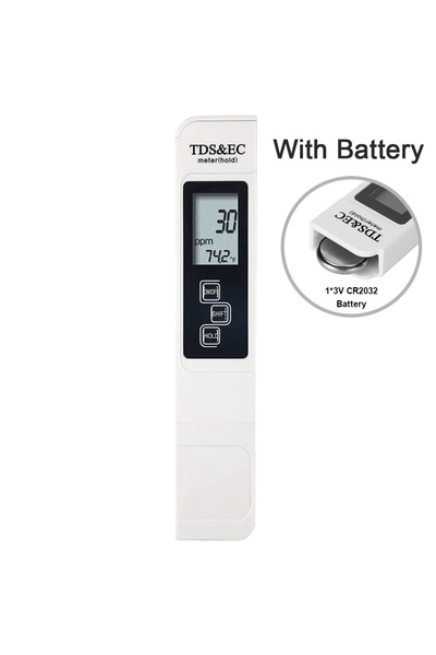 Choice TDS with Battery PH Meter & TDS Meter Digital Water Quality Tester 0-1...