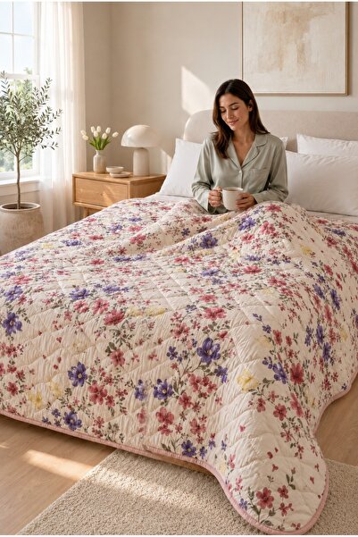 LUNA SACRA Laila Kapitone Pamuklu Çift Kişilik 200 x 230 cm Çok Amaçlı Yatak ...