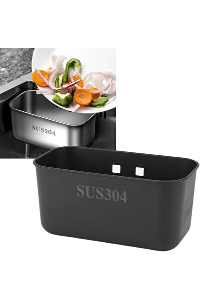 Dpofirs Stainless Steel Sink Strainer Basket, Hanging Sink Drain Colander for...
