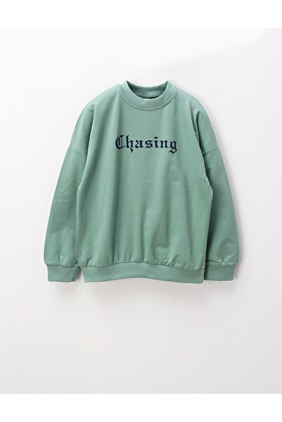MiniKids Bluza Chasing, verde