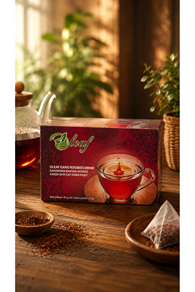 GanoExcel Oleaf Gano Rooibos Drink Ganoderma Mushroom Rooibos Mixed Herbal Te...