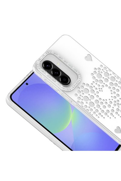 Ummeslem Compatible Rivas Hard Pc Cover for Samsung Galaxy A36 Case Drop Rhin...