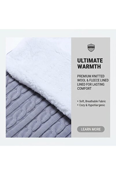 KASTWAVE Newborn Swaddle Blanket-Wrapped, Baby Plus Velvet Sleeping Bag, Thic...