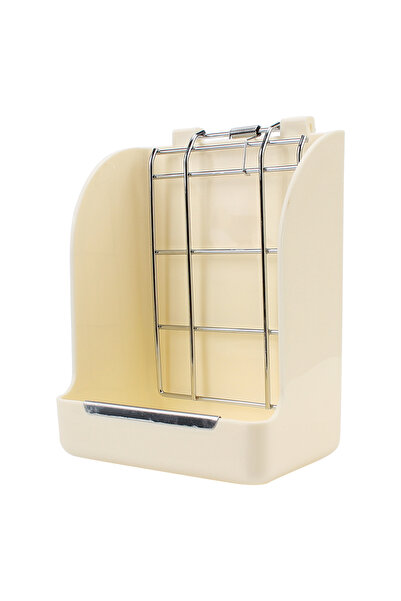 Choice1 White Rabbit Grass Frame Hay Feeder Rabbit Pet Food Container Rabbit ...