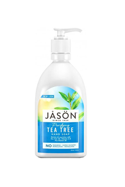 Jasön Jason Tea Tree Face and Hand Soap, 473ml