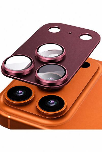 Miscase Tam Kapatan İphone 17 Pro - 18 Pro Lens Koruma