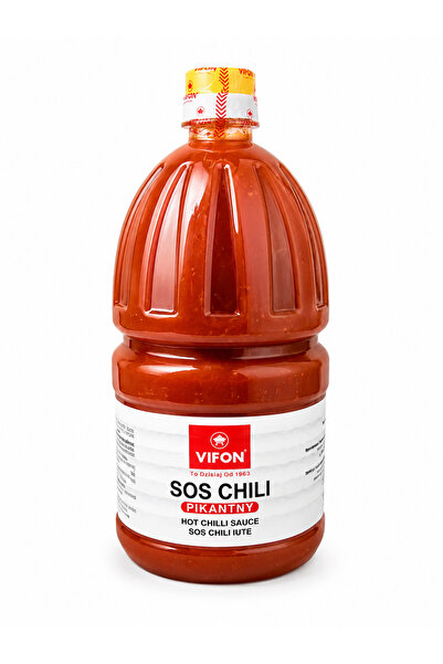 Vifon Sos Chili Iute 2 L, 2,25 kg – Hot Chilli Sauce Picant pentru Wok, Noodl...
