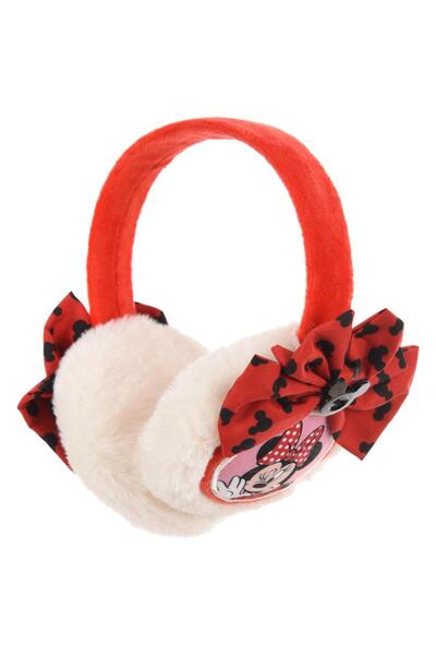 Sun City Fashion Group Προστατευτικά αυτάκια "Minnie Mouse" κόκκινα