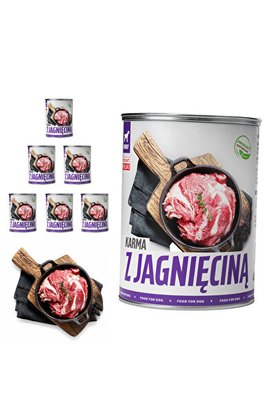 Tuf Tuf TufTuf hrană umedă completă pentru câini cu miel, conservă 6x400g Pate