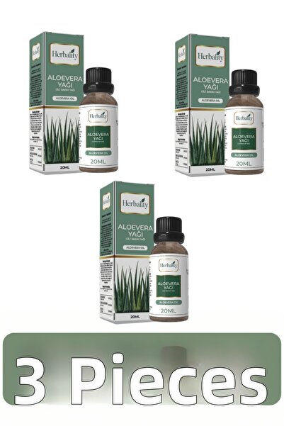 herbalıty زيت الصبار 20 مل 3*قطعة