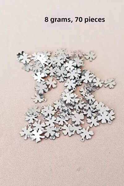 Mestore Oya Evening Dress Bracelet Necklace Plexi Metallic Plastic Sequins Si...