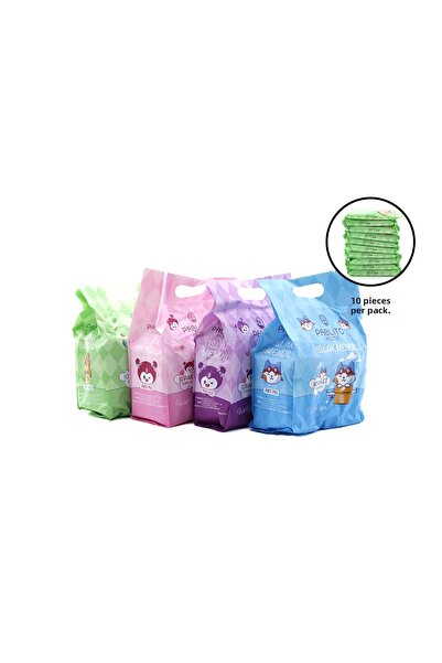 PABLITO HOME Egonex Pablito Pbt-792 (10 Pcs) Mini & Pocket Wet Wipes*24=K