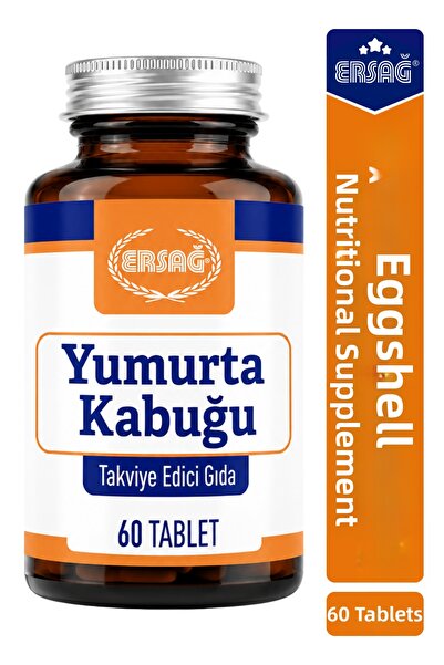Ersağ Eggshell Supplement Food 60 Tablets