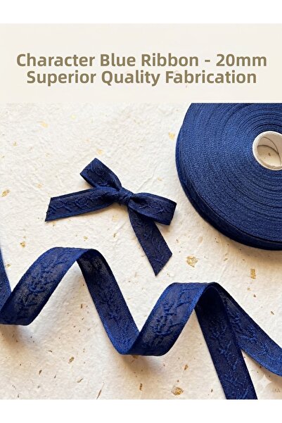 satab French Jacquard Ribbon, 20mm 25 Meters
