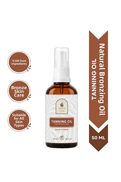Sera Natura Tanning Oil Natural Tanning Elixir with Carrot Oil & Cocoa Butter...