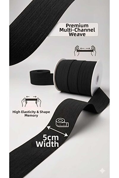 satab French 5cm Elastic - 10 Meters