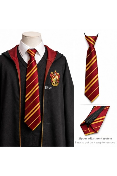 magicool Harry Potter Gryffindor Zipper Adjustable Tie