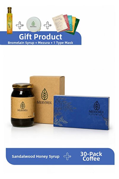 MervMix Sandalwood Gum Paste and Coffee 30-Pack