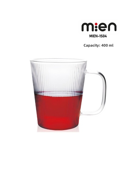 MİEN 400ml Glass Mug
