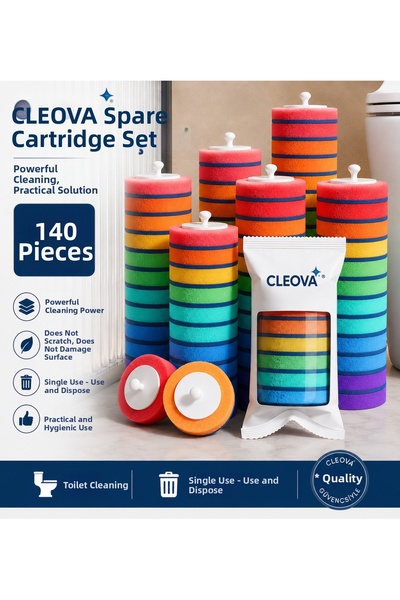cleova خرطوشة بديلة 140 قطعة