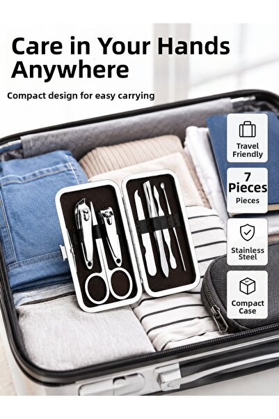 shoppingfestr Compact Design Hand and Foot Care Set Mariposascrt