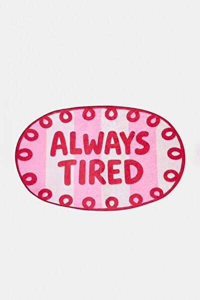 TRENDYOLMİLLA HOME Single Motto Digital Bath Mat 60X100Cm
