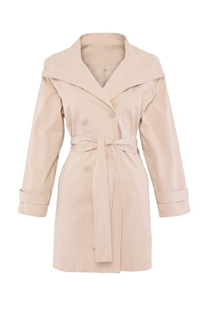 Trendyol Collection Taş Regular Trench Coat Twoaw27Tr00023