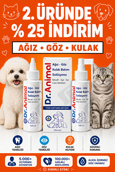 Dr. Animal Dr.animal 100 Ml Dezenfektan Yara Ve Cilt Bakım Crystalin