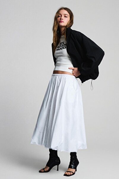 Bershka Balon midi etek