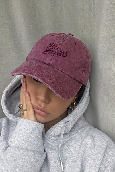 Blast Vybe Yıkamalı Şapka - Nakışlı Baseball Cap