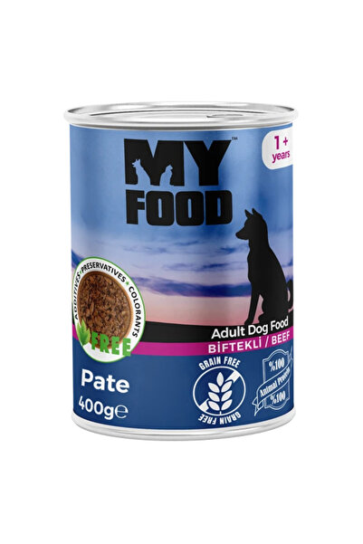 My Food Υγρή τροφή για ενήλικους σκύλους, κομμάτια βοδινού κρέατος σε σάλτσα ...