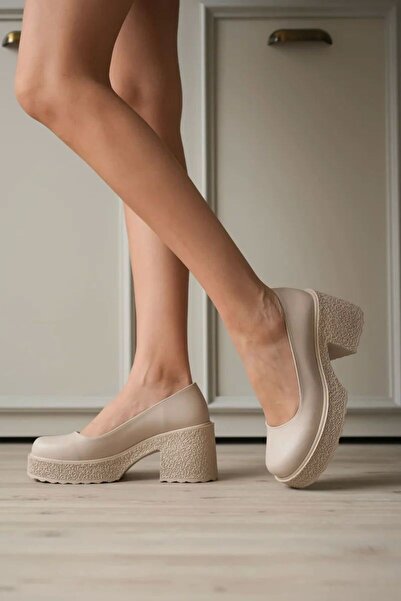 Belinora Γυναικεία Μπεζ Casual Παπούτσια TR06MS04D