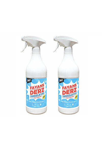 Poxy Banyo Fayans Temizleyici 1lt 2'li Set