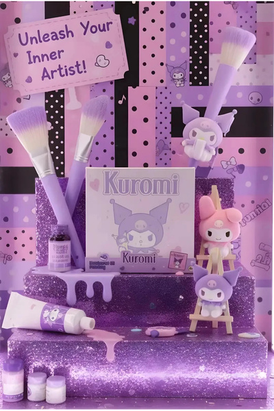 SANRIO Lisanslı Tatlı Koleksiyonu Numaralı Yağlıboya Tablo