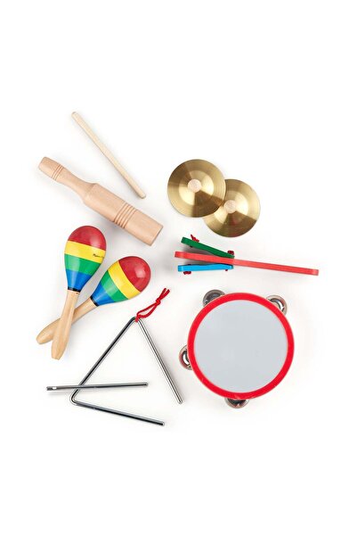 Melissa & Doug Set de instrumente muzicale pentru trupă într-o cutie! (806260)