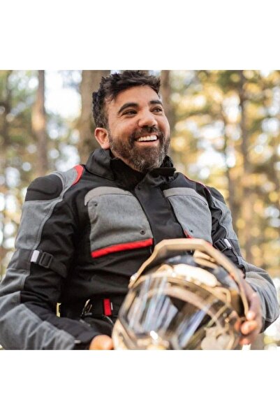 MOTOANL Motorcycle Jacket Long Model 4 Season Full Protection Maxdura Fabric ...