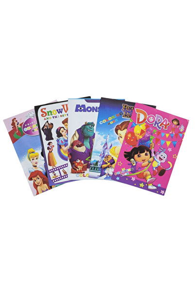 Boyala Coloring Books Coloring Books for Girls Set of Five Books