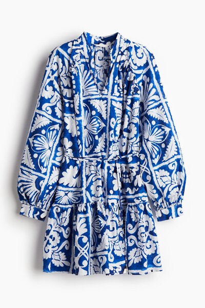 H&M Plumeti Elbise