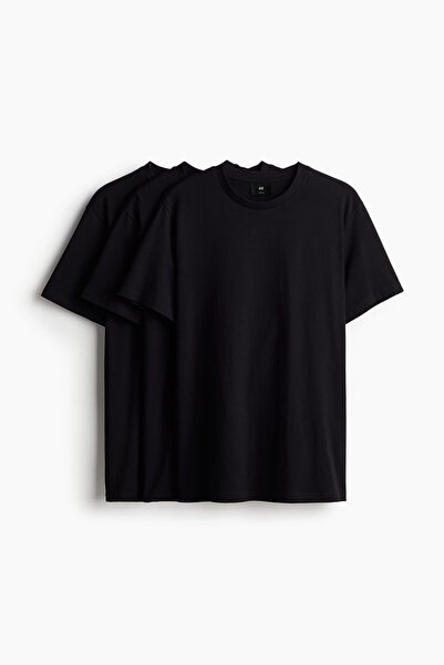 H&M 3'lü Regular Fit Tişört