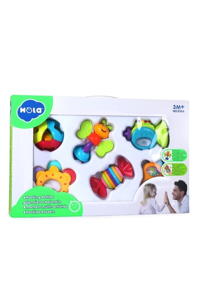 Generic SET 6 JUCARII ZORNAITOARE PENTRU BEBELUSI